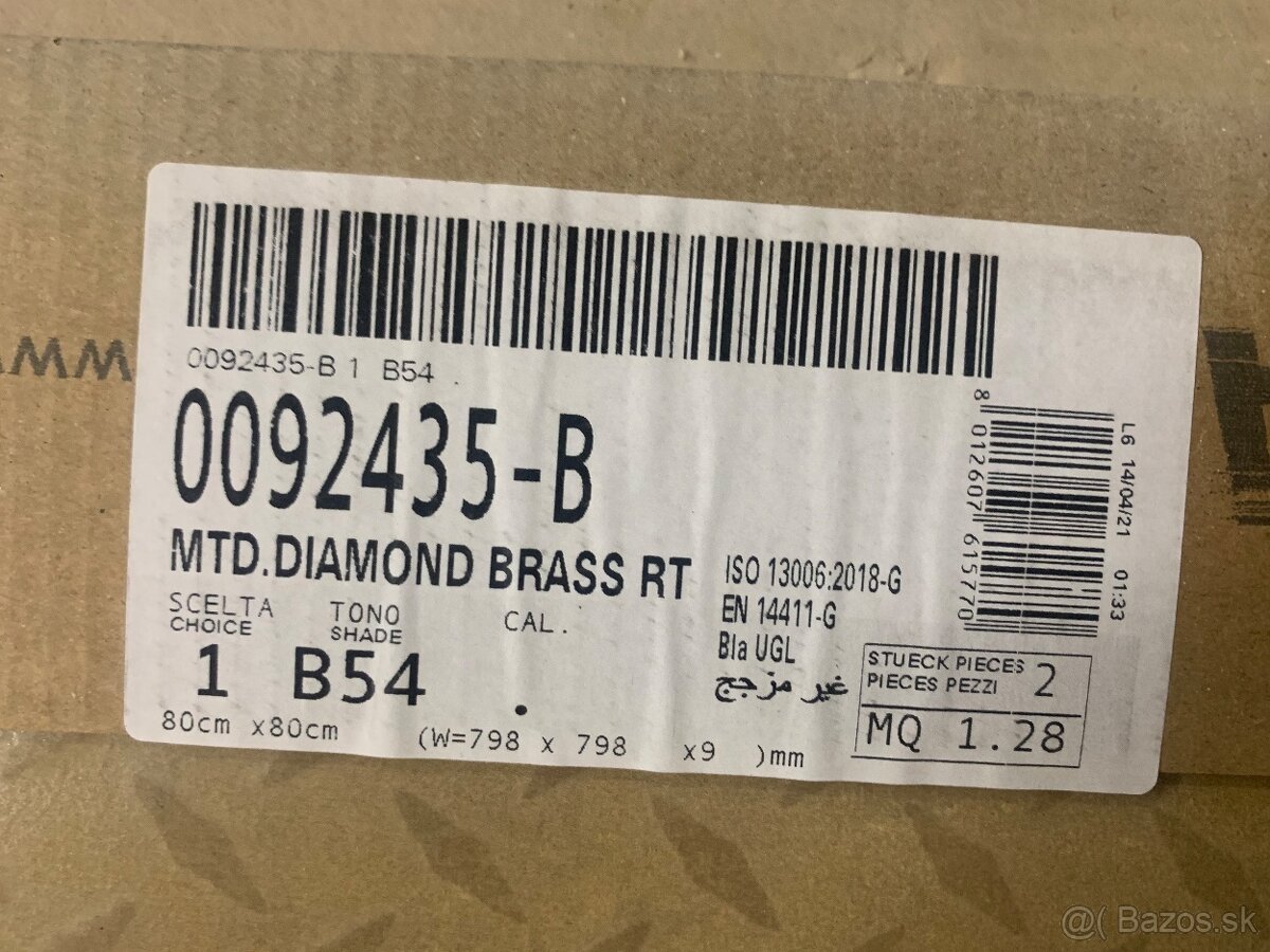 Talianska dlazba Cerdisa Diamond 80x80 - 2