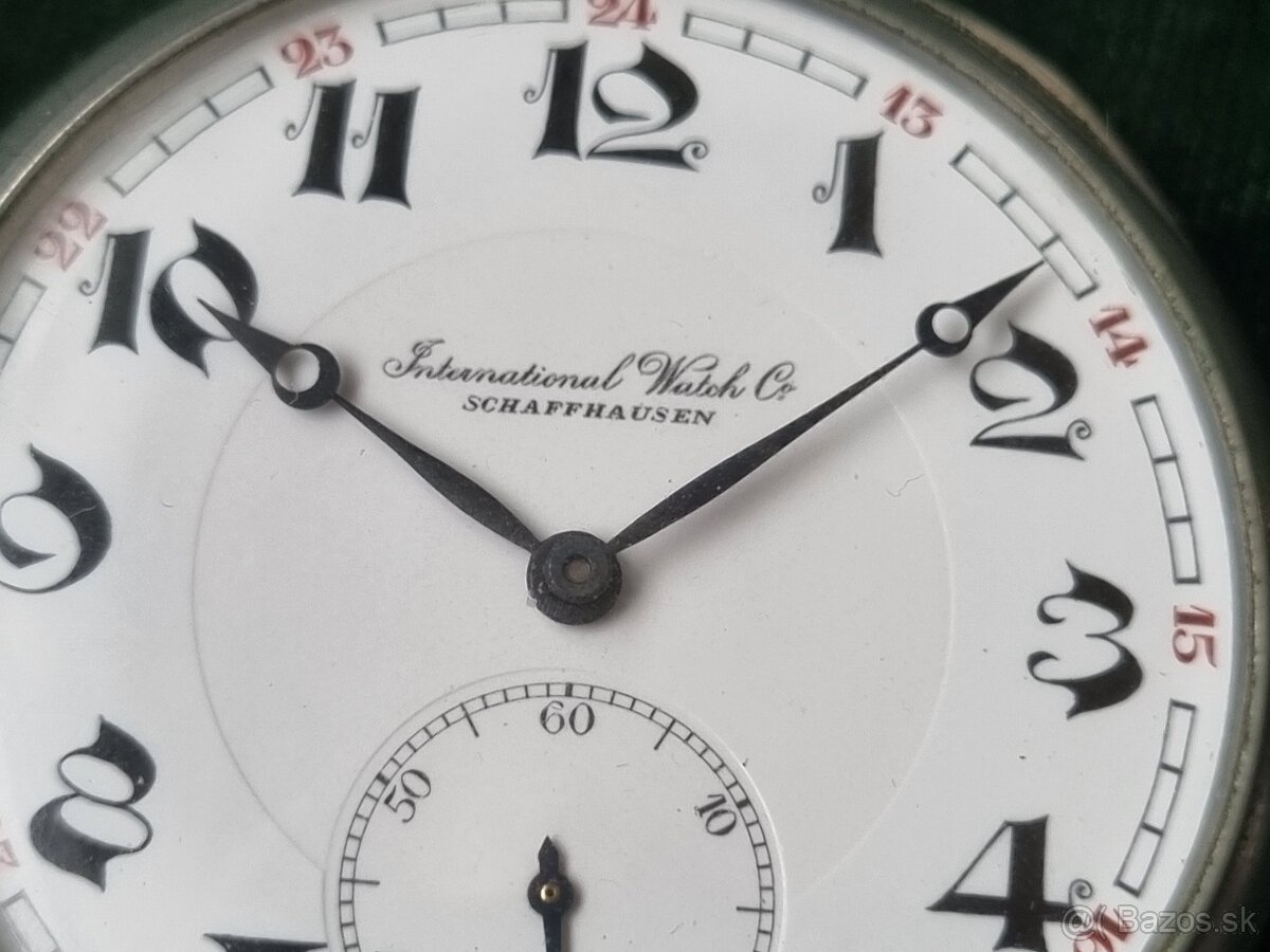 Vreckové hodinky,Iwc. - 2