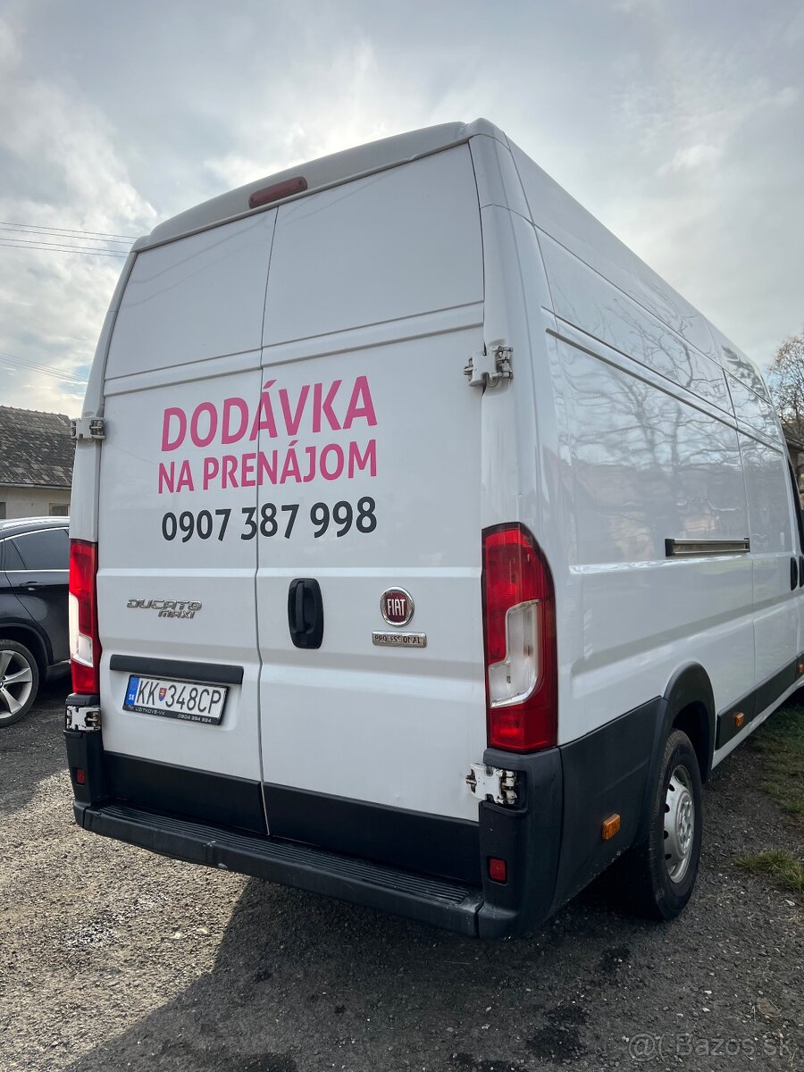 Prenájom dodávky - 2