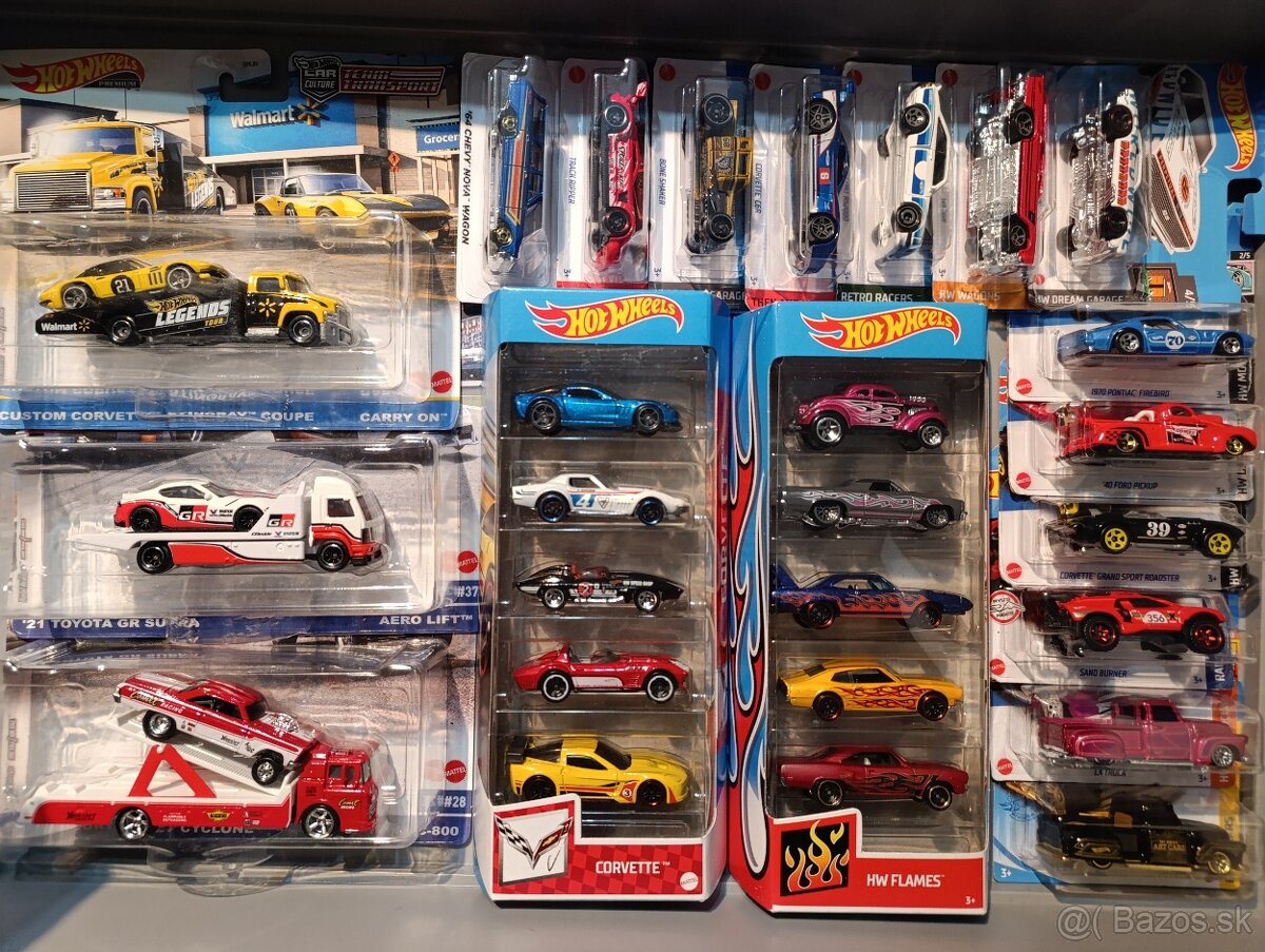 Hot wheels v blistroch - 2