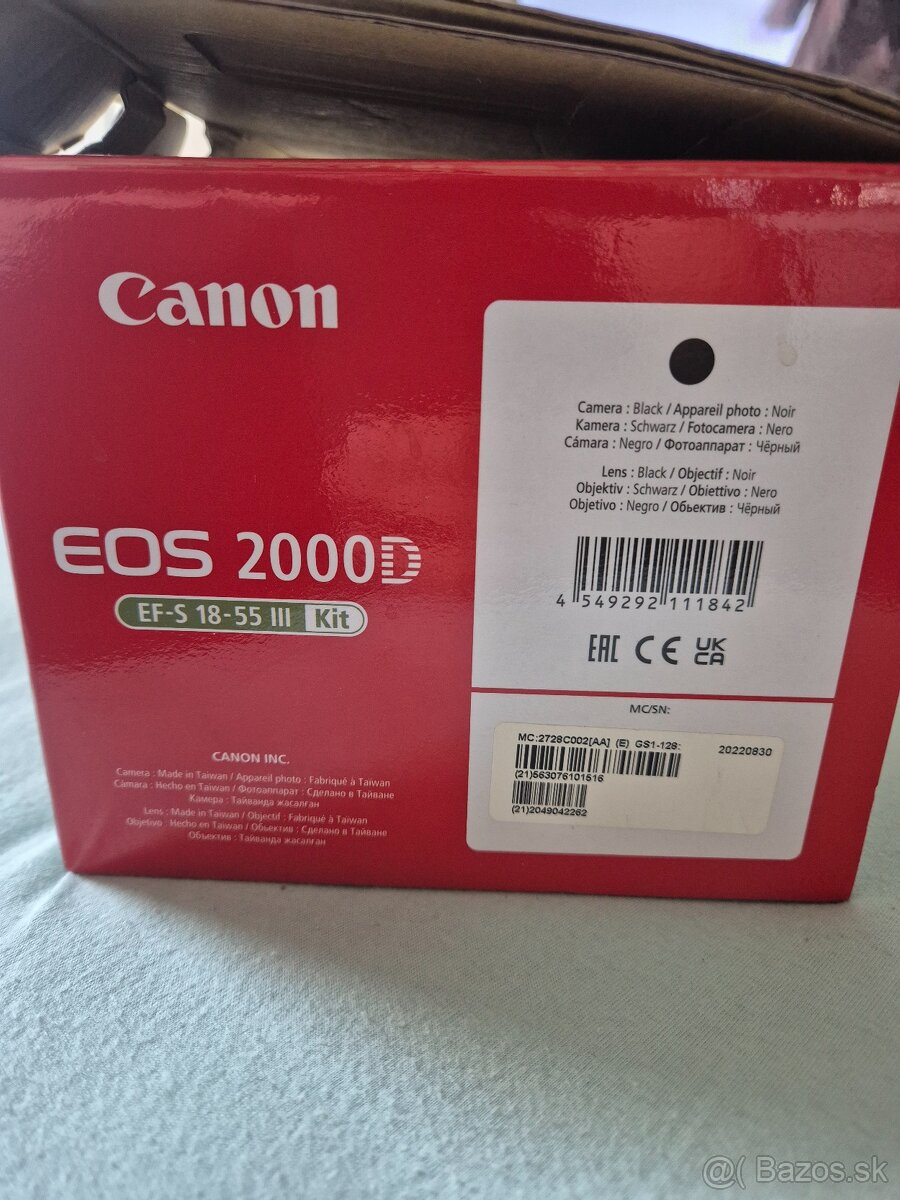 Canon fotak EOS 2000D - 2