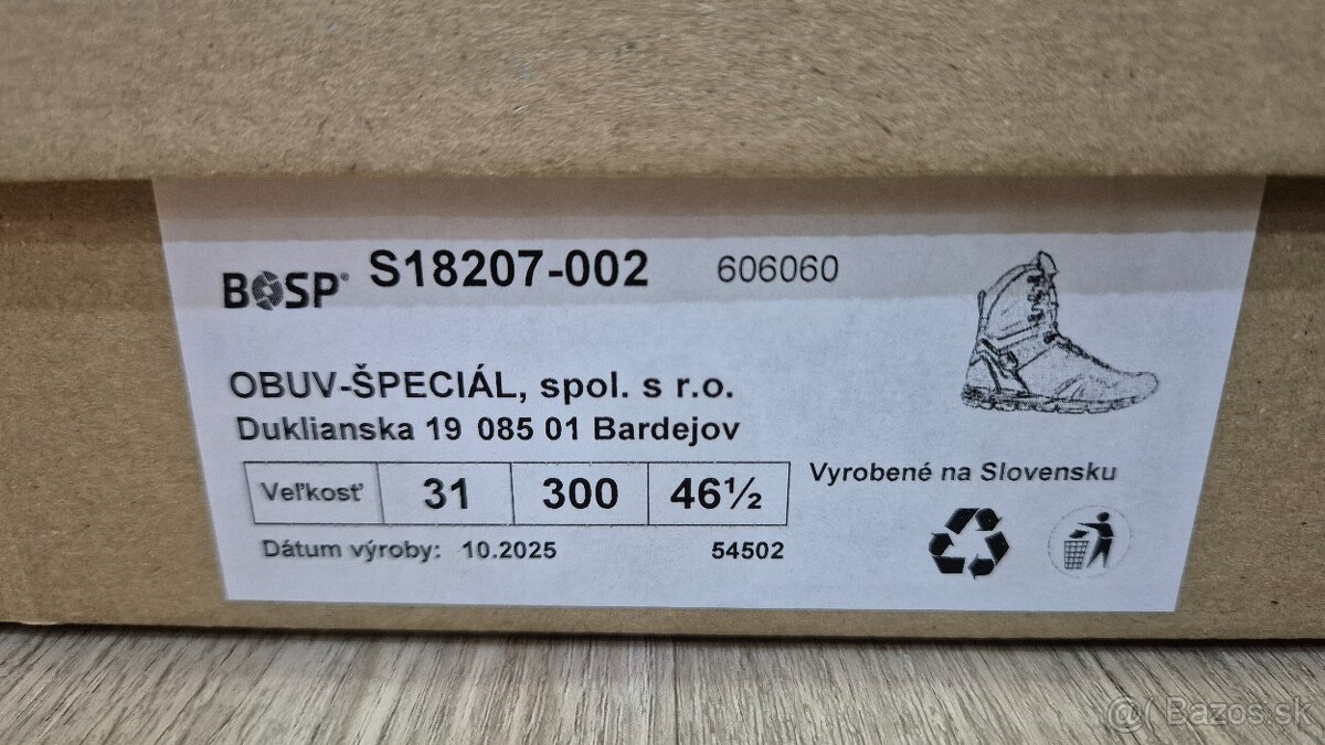 Bosp Taras vysoké 46,5 - 2