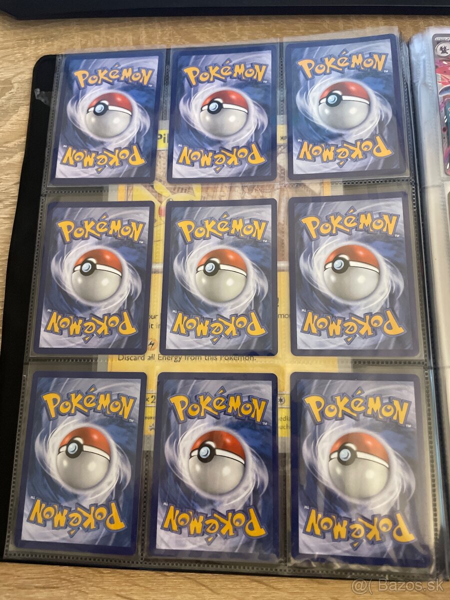 Pokémon album a karty - 2