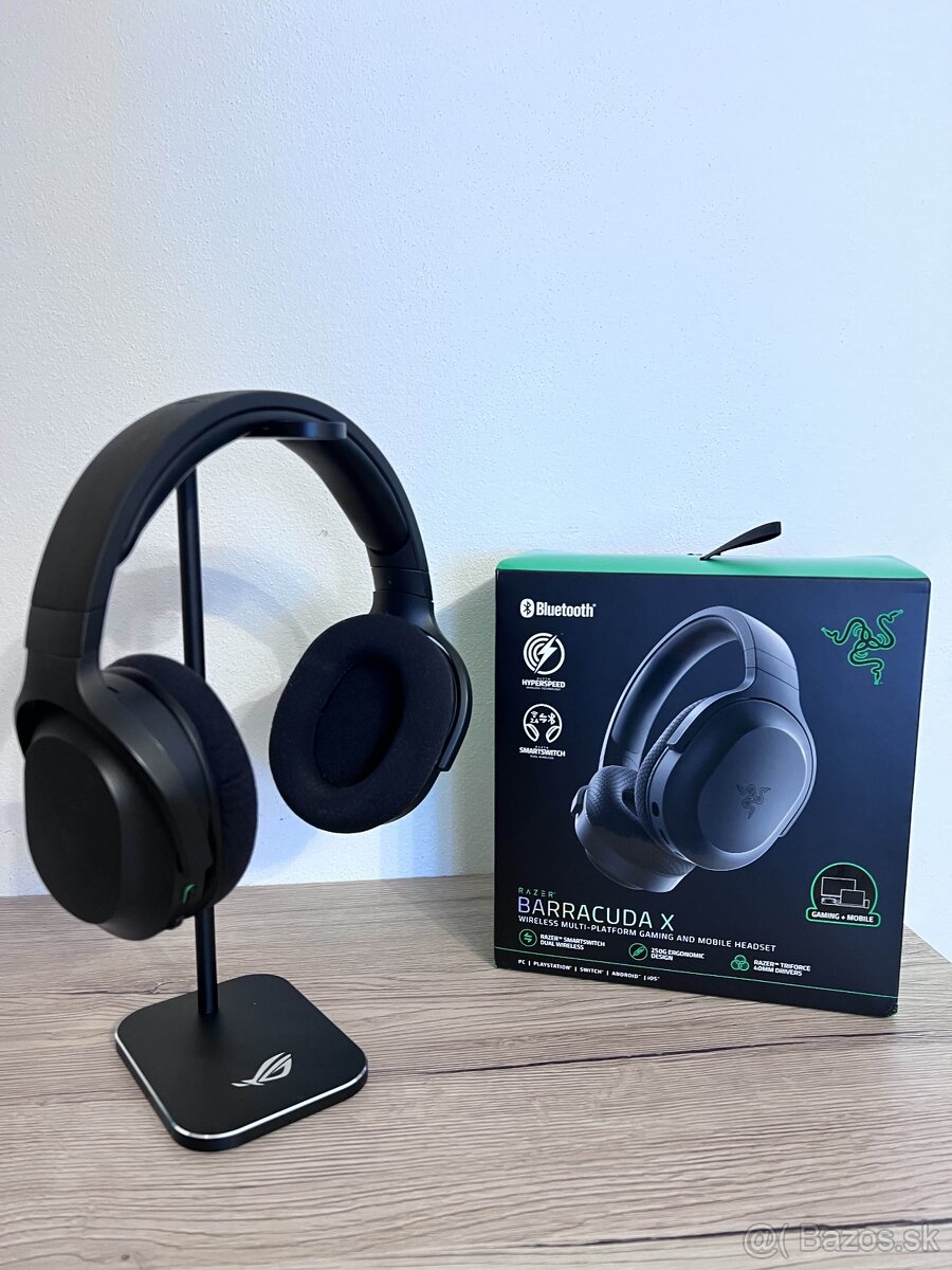 Predám slúchadlá Razer Barracuda X – Black - 2