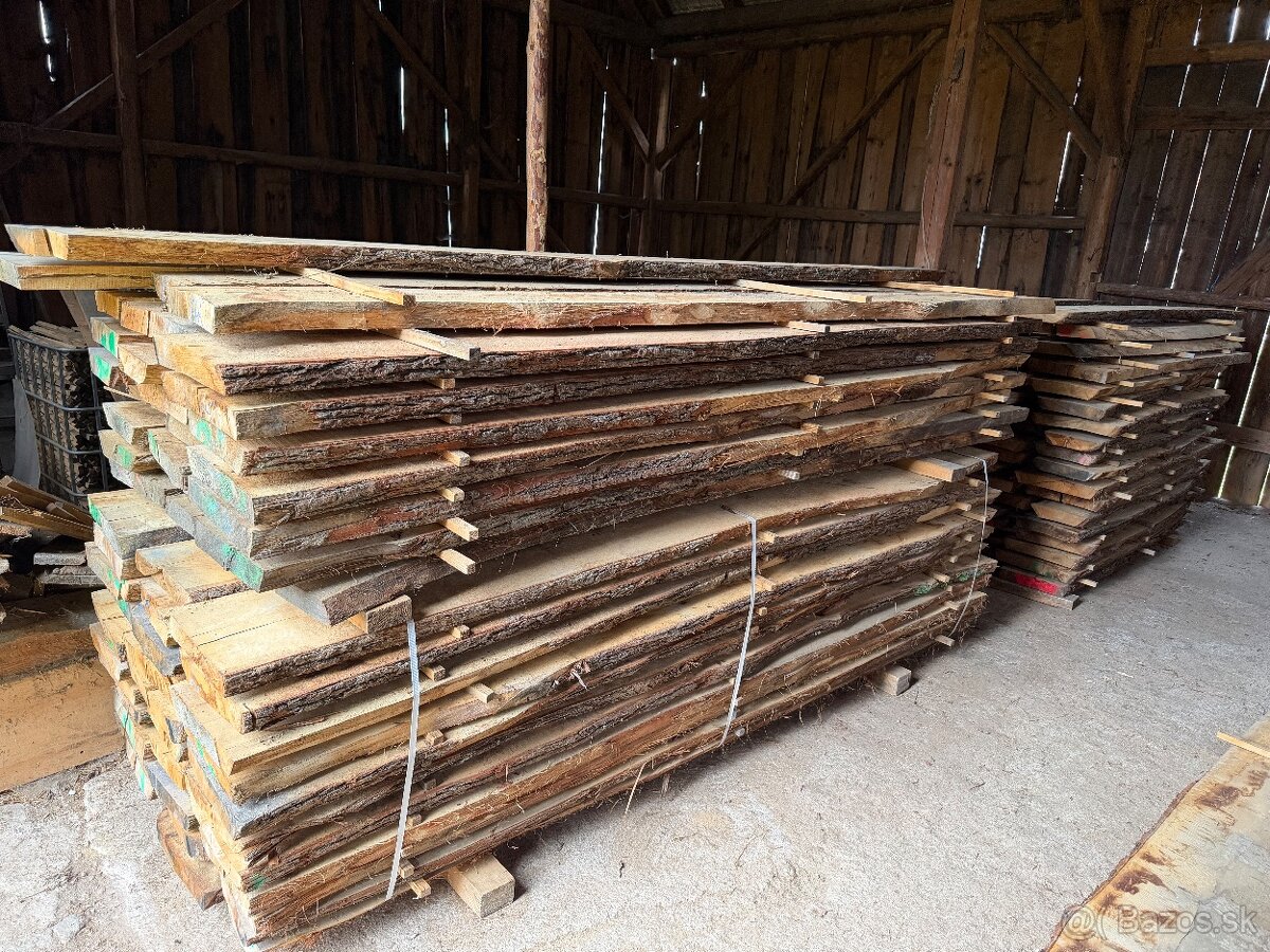 Dubové sušené fošne/ stolárske rezivo - 2