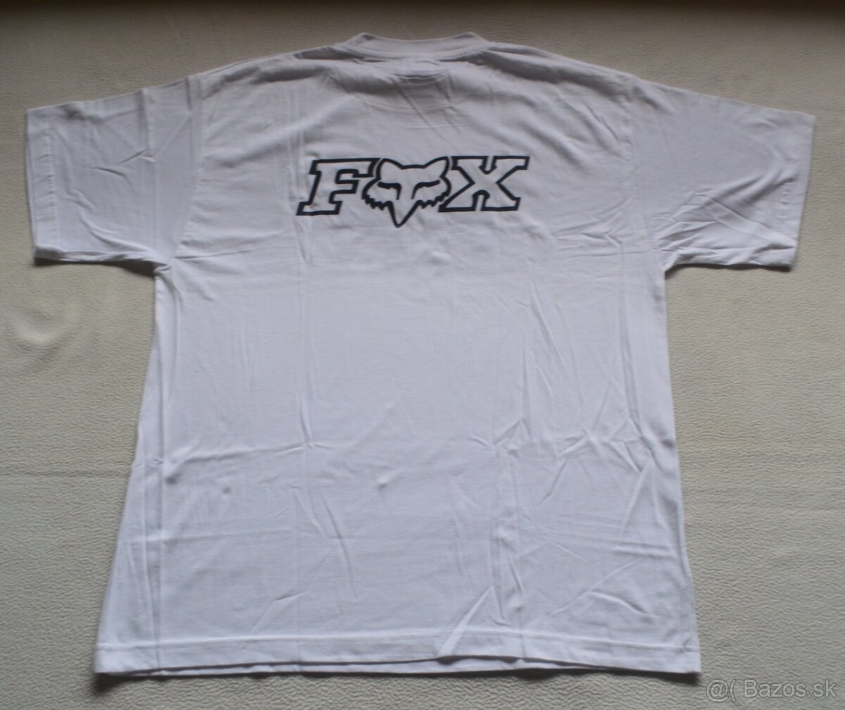 Predam kvalitné tričko Fox biele - 2
