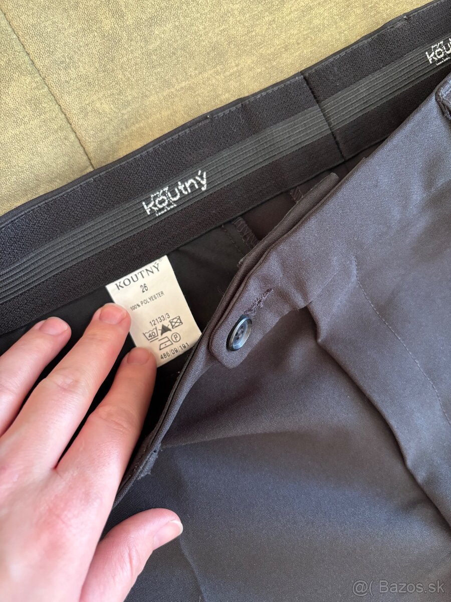 Formálne pánske nohavice 26 - 2