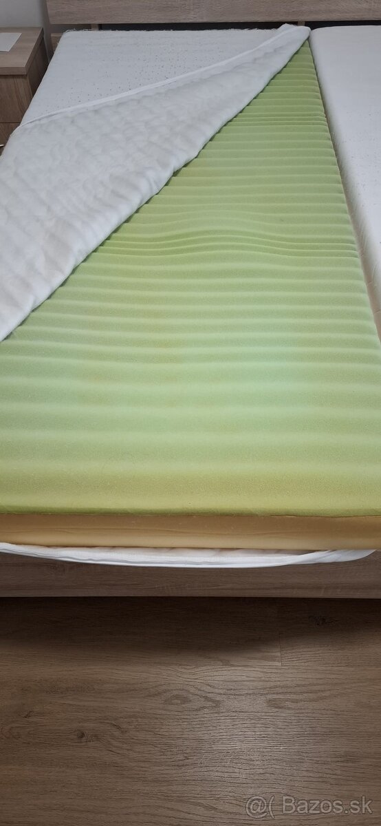 2ks penové matrace 90x200 cm - 2