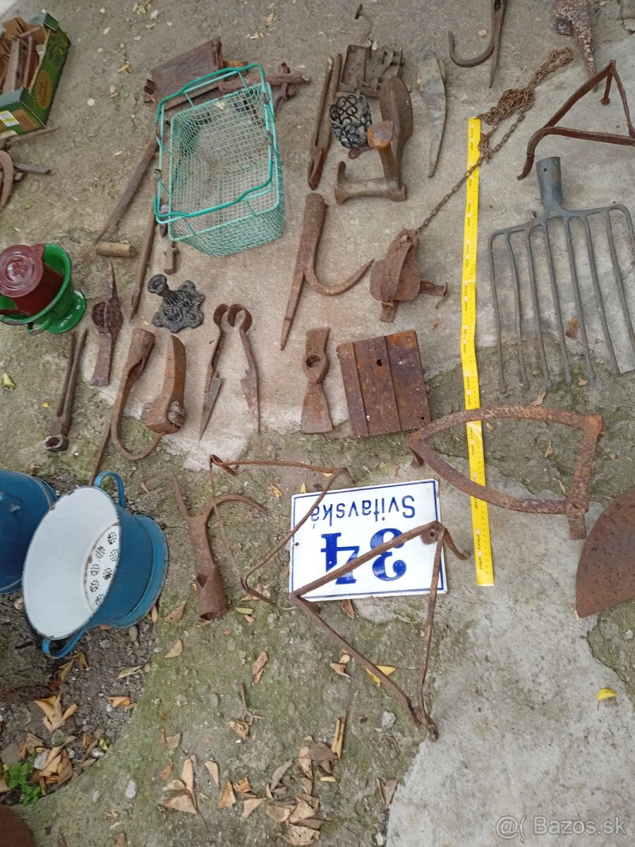 Staré veci na dekoráciu 5e kus - 2