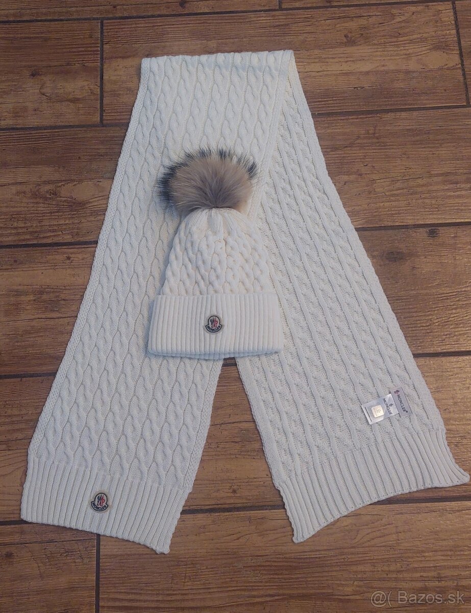 Čiapka + šál Moncler - 2
