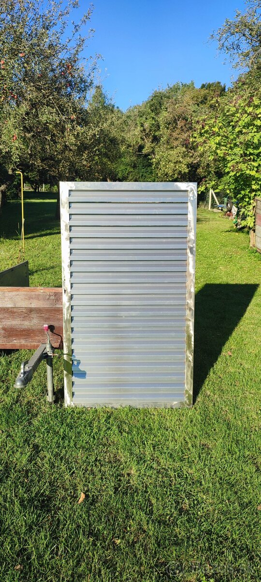 Nerezová,antikorové lamelová branka - 2