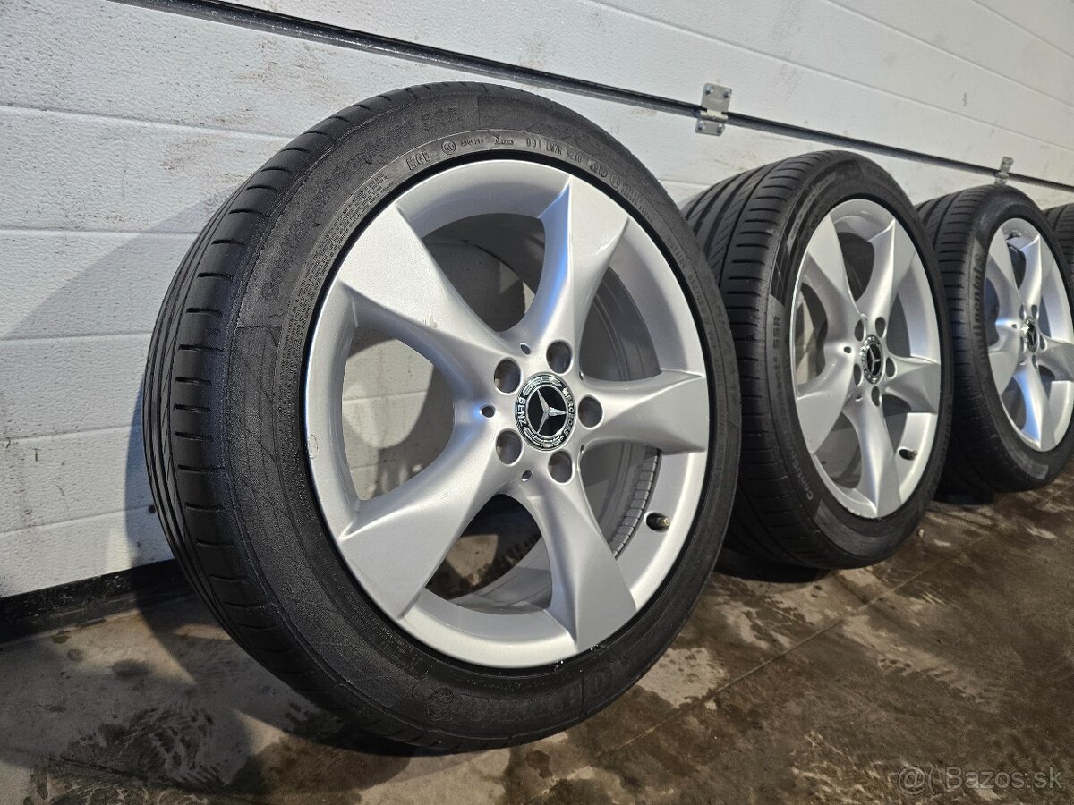 Letná Sada Merces A, B+Continental 225/45 R17 - 2