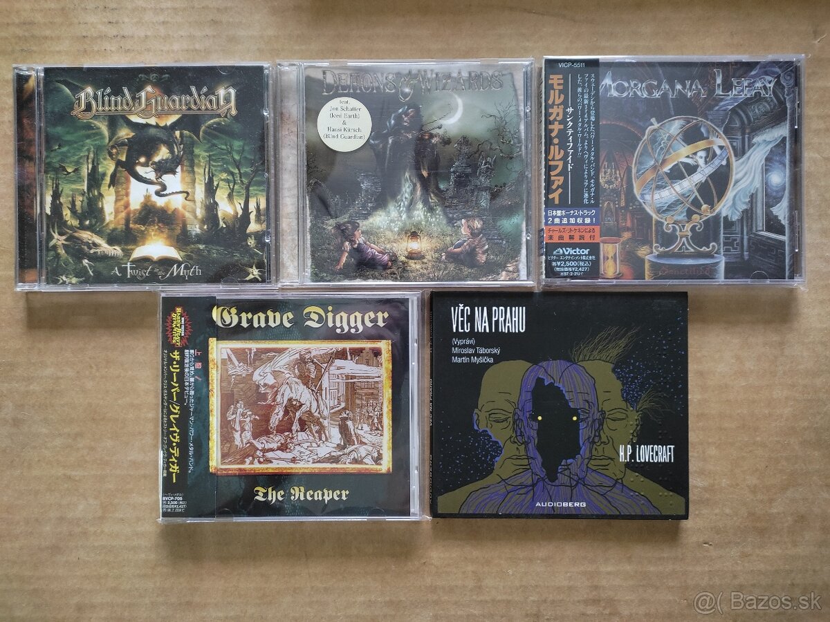 Predám CD Metal, rock a iné...1 - 2