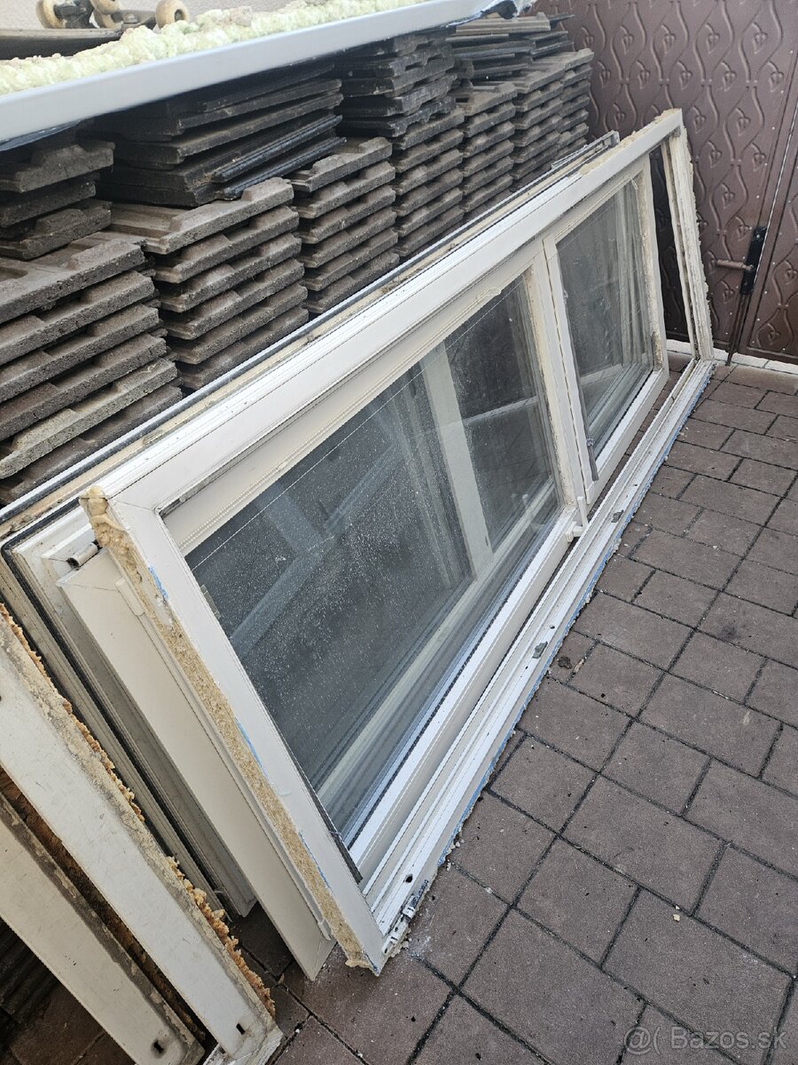 Plastové dvere balkonové - 2