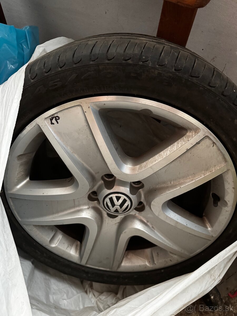 Sada originálnych alu diskov VW Tiguan R18 - 2