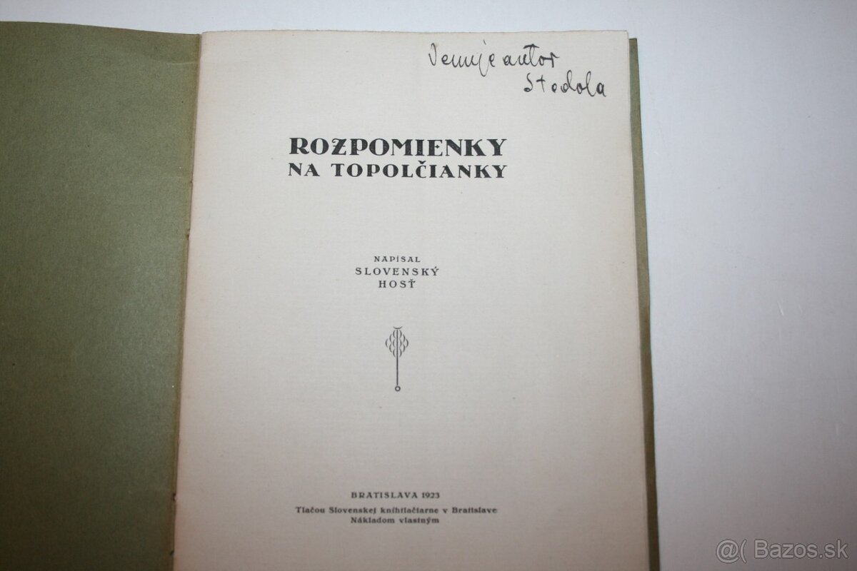 ROZPOMIENKY NA TOPOLČIANKY - 2
