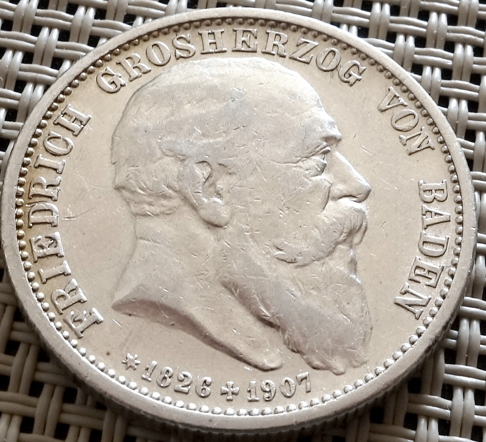 2 mark 1907 Baden - 2