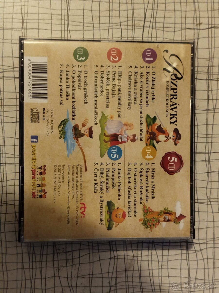 Rozprávky (5CD) - 2