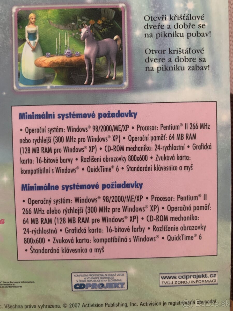 Barbie PC hry - 2