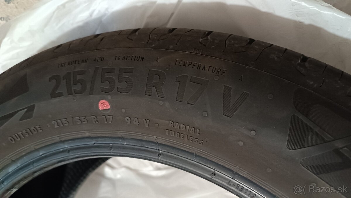 215/55/R17 Continental Letné - 2