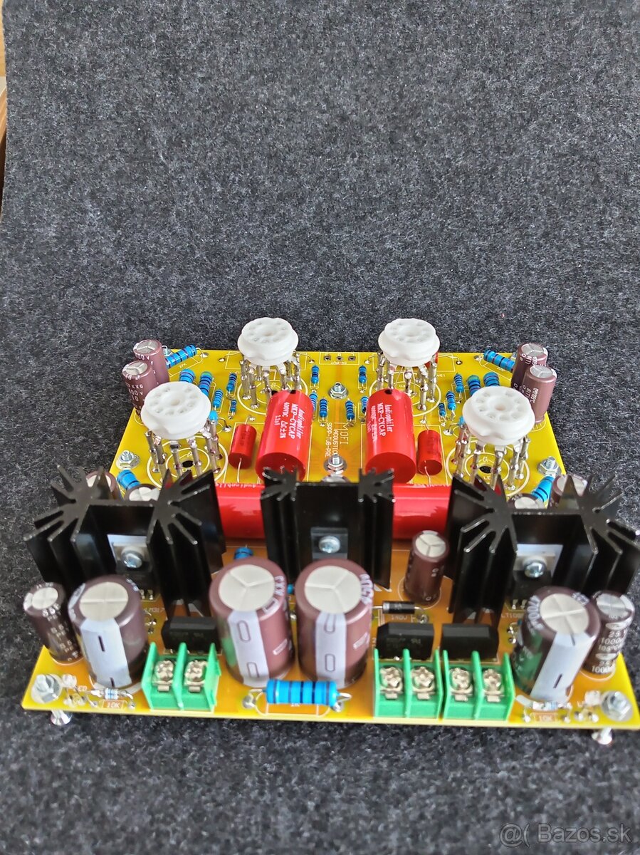 Elektrónkový predzosilňovač pre gramofon - 2