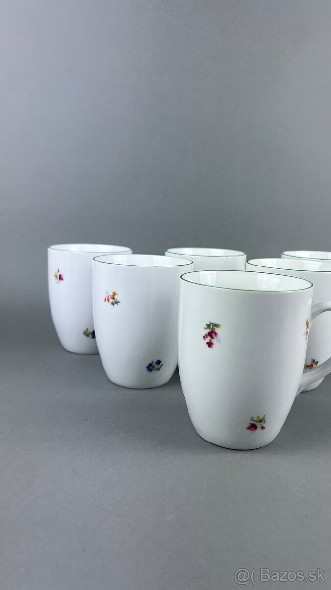 Sada hrnčekov, porcelánové hrnčeky, MZ - 2