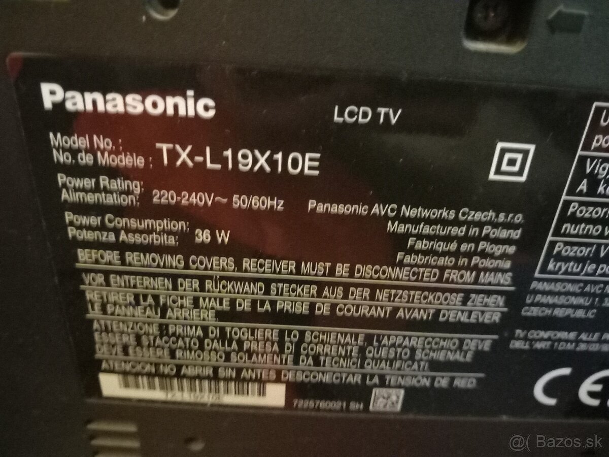 Televizor Panasonic Viera TX-L19X10E - 2