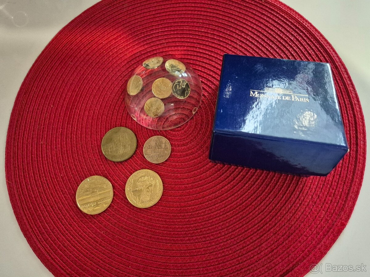 Predám francúzske pamätné mince a žetóny - 2