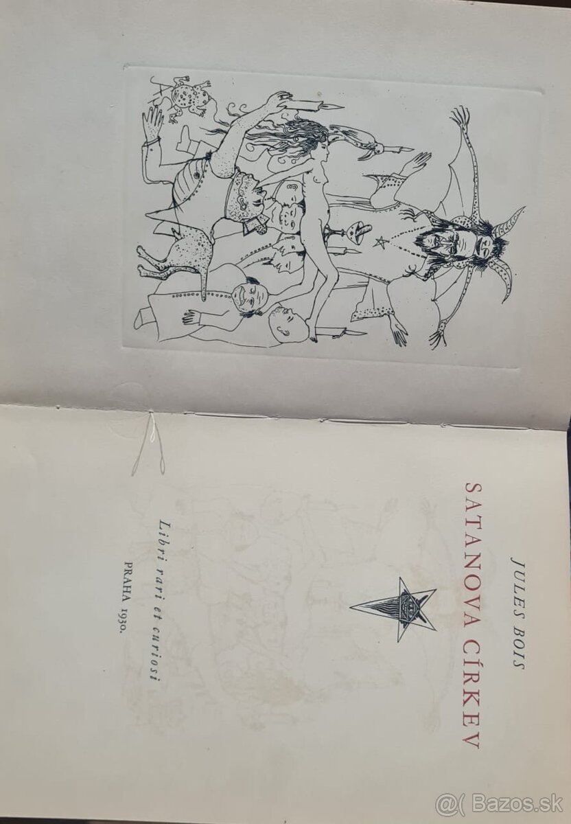 Jules Bois Satanova cirkev - 2