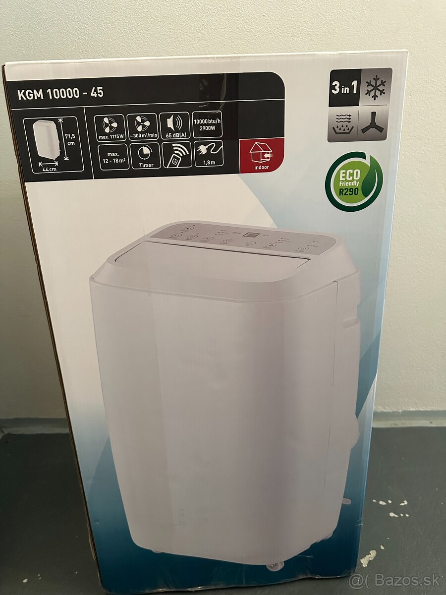 Predám 2-mes. Mobilnú klimatizáciu KGM 12000 BTU - 2