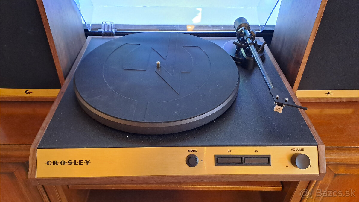 Crosley 72 – Retro gramofón ako nový, 3× pustený - 2