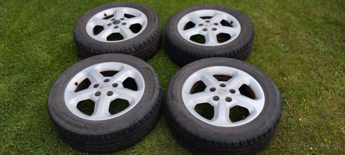 Predám elektróny R16 5x110+pneumatiky. - 2