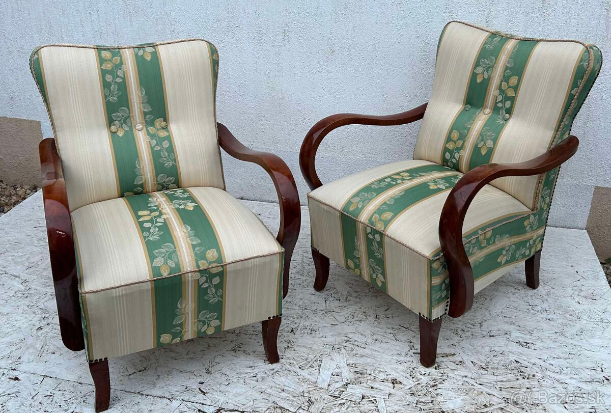 Art DECO kreslá - F125 - 2