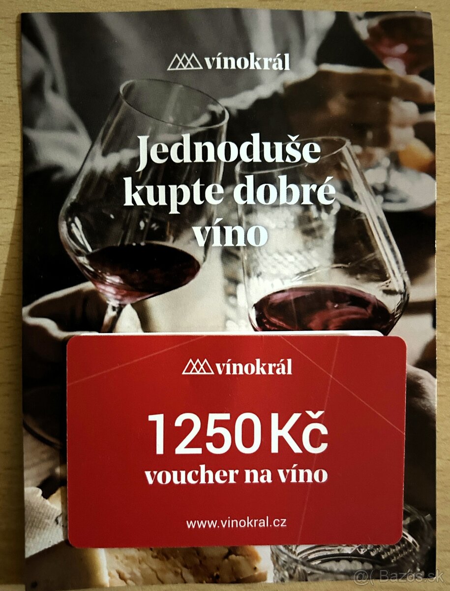Voucher na víno - 2