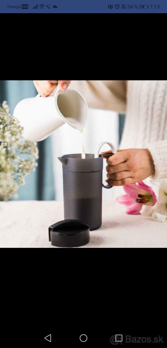 Kanvička na výrobu mliečnej peny Tupperware - 2