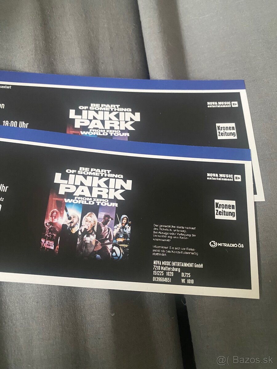 Linkin Park Viedeň 9.6.2026 - 2