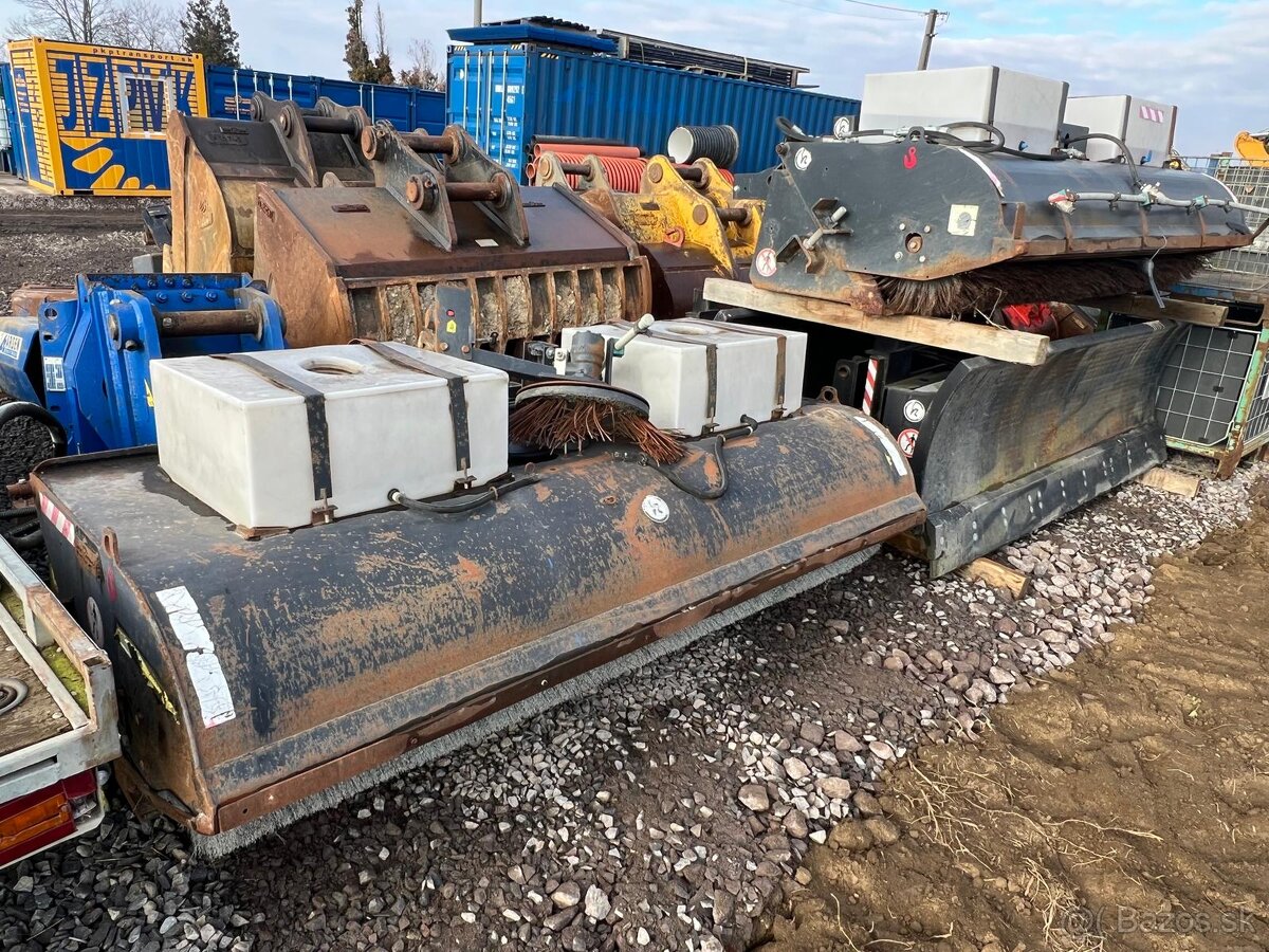 Snehová radlica + čistiaca kefa Kovaco - 2