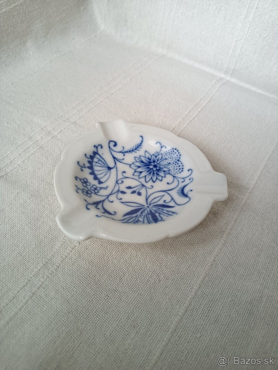 Porcelánový popolník Bavaria cibulák - 2