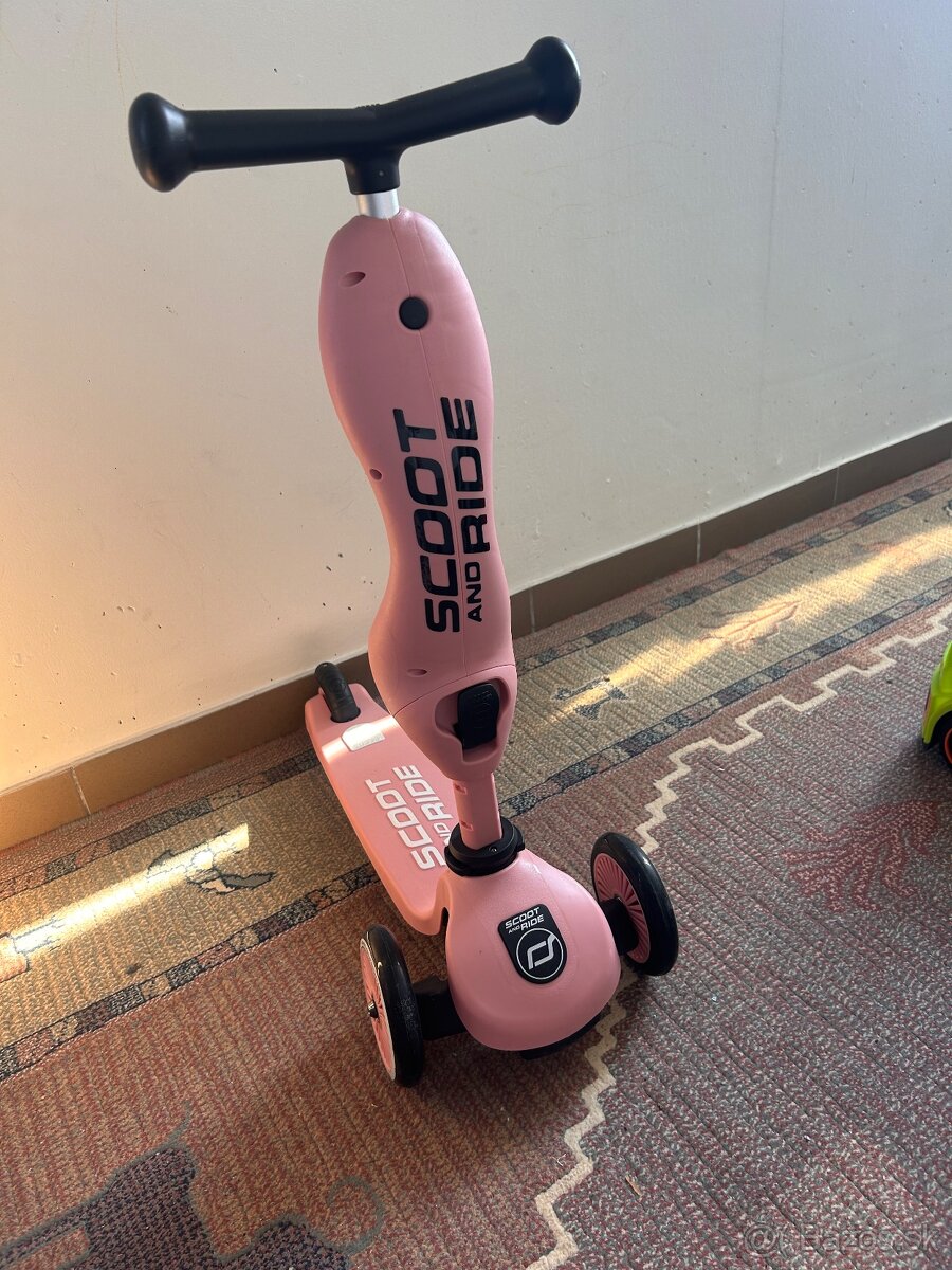 Odrazadlo Scoot & Ride® Highwaykick 1 Rose - 2