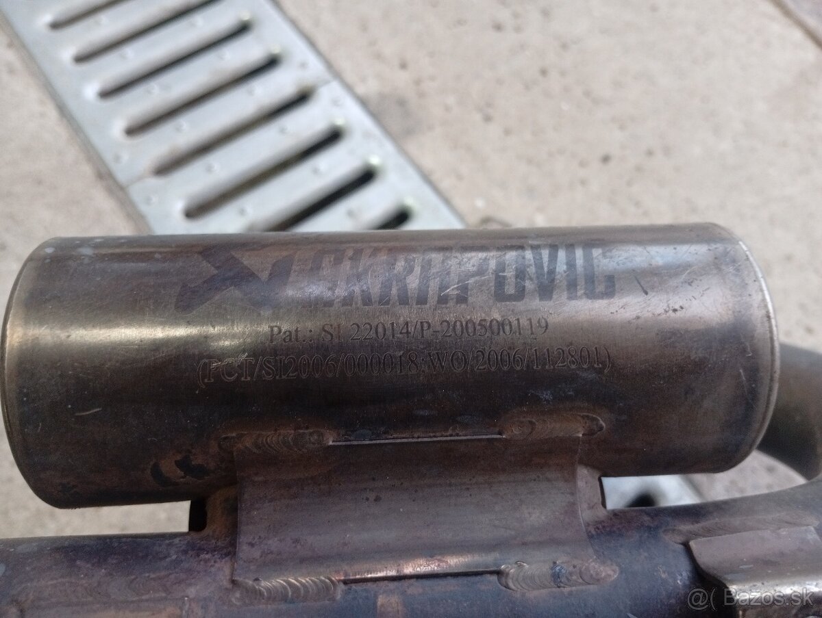 Výfuk akrapovič Honda crf250r 2012 - 2