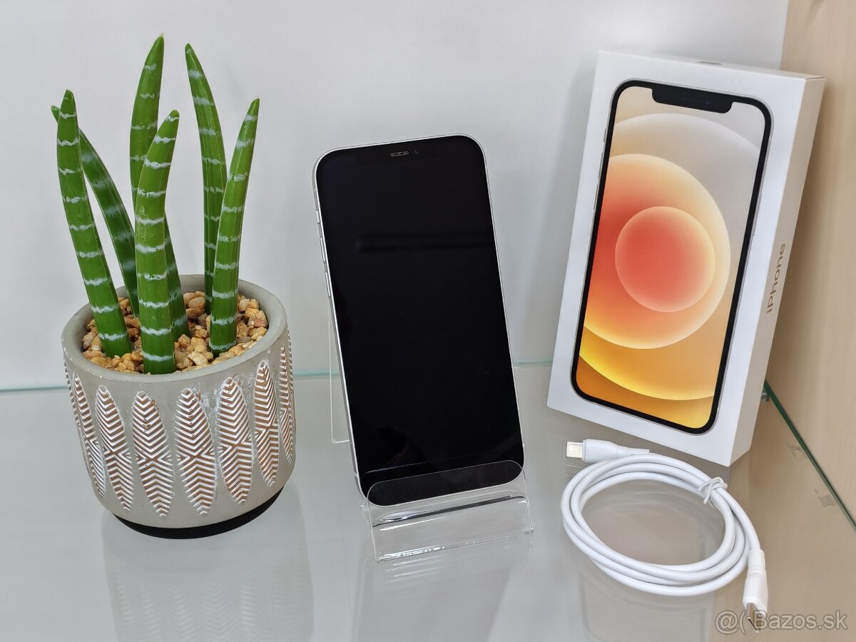 Apple iPhone 12 128GB White | ZÁRUKA 12M - 2