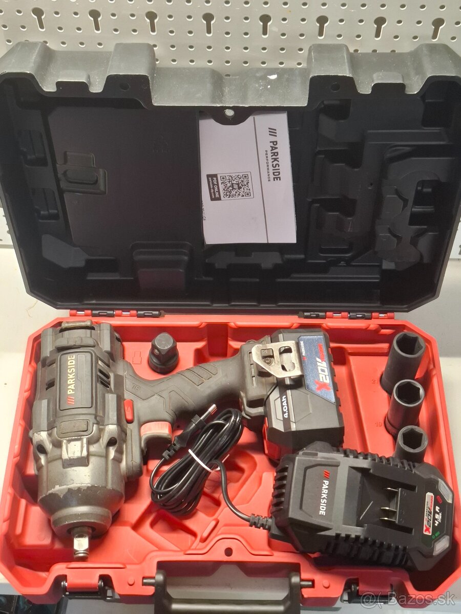 Parkside performance veľký razovy utahovak 20v - 2