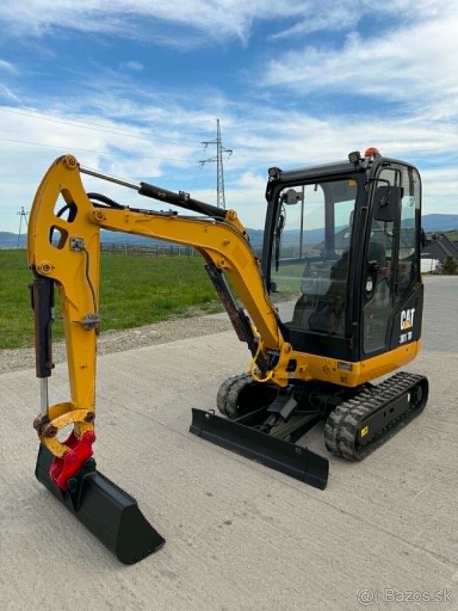 Minirýpadlo Cat 301.7 - 2