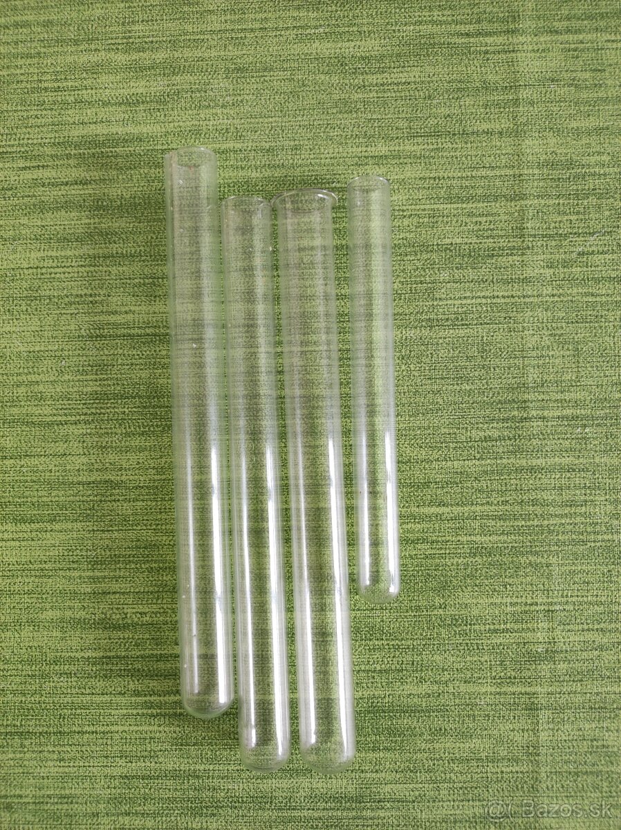Skúmavky zo skla - 2