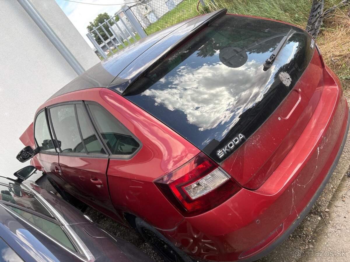 ŠKODA RAPID SPACEBACK 2016 – / rozpredám karosárske - 2