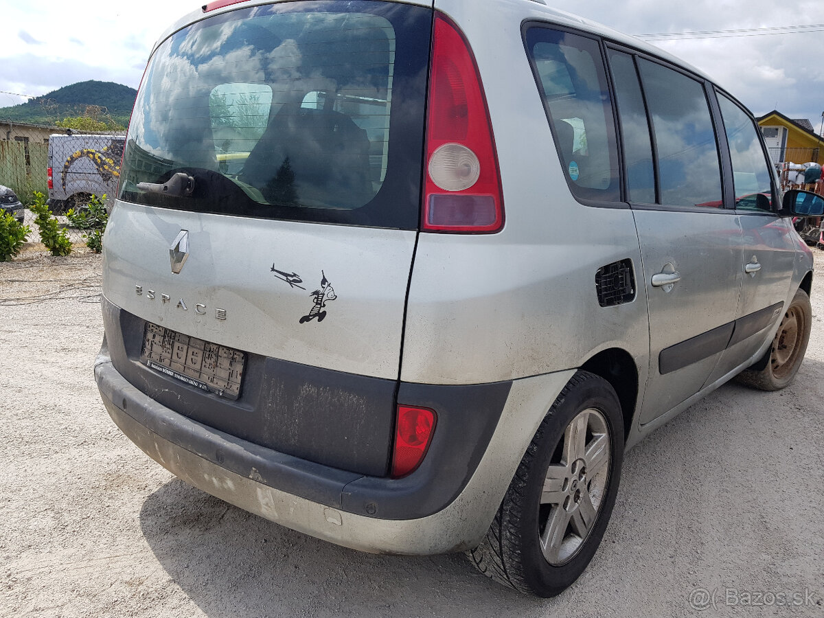 RENAULT ESPACE 2,2D 110KW RV.2003 - 2