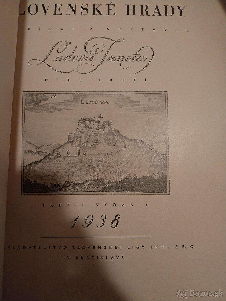 L .Janota Sloveneske hrady - 2