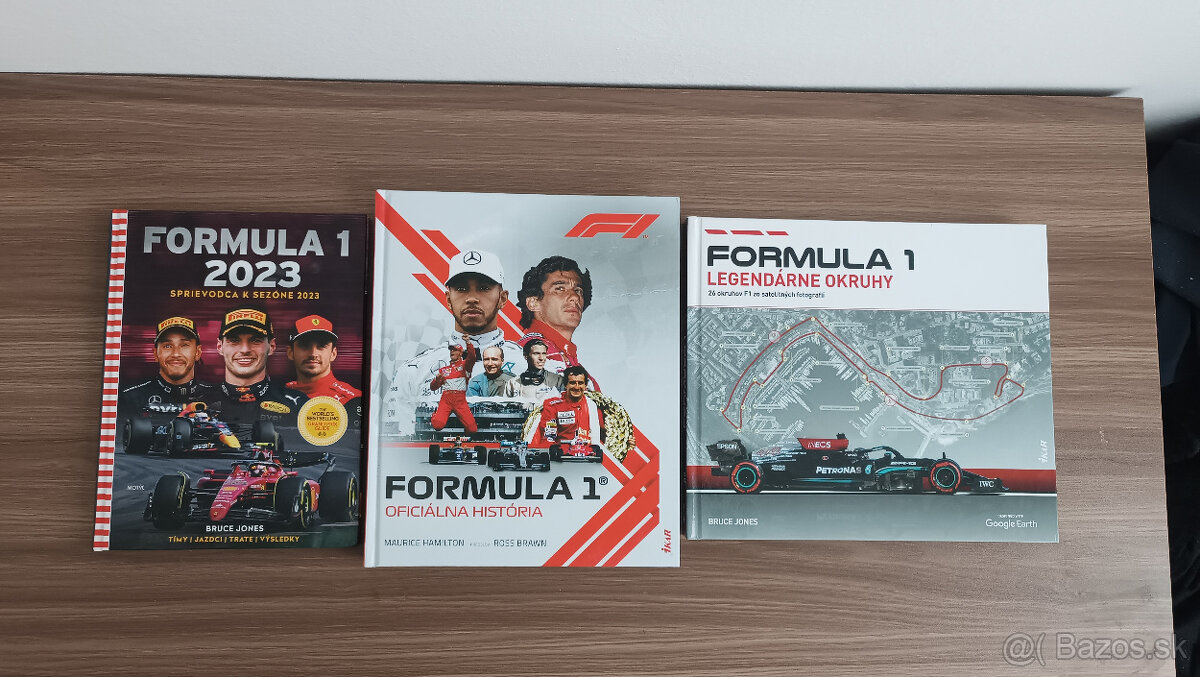 Predám knihy o F1 - 2