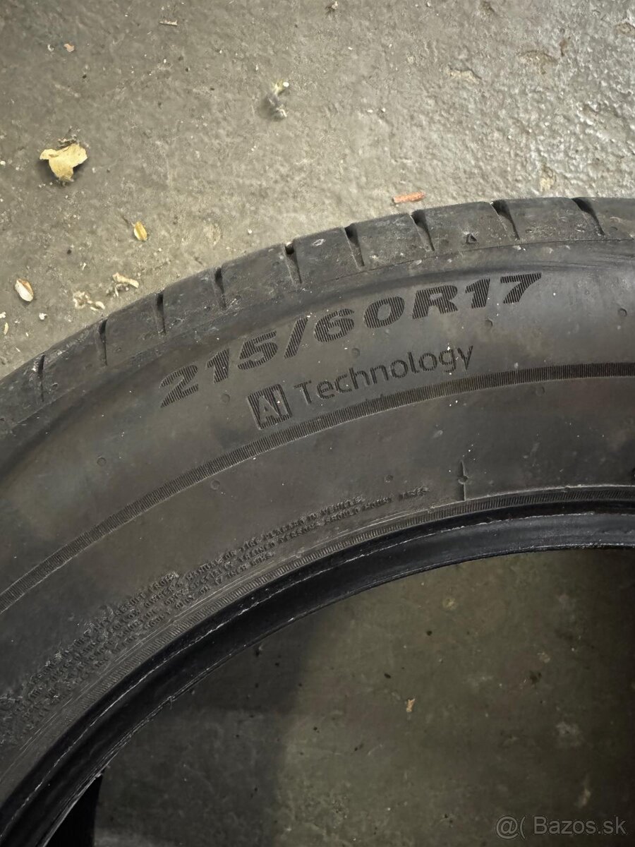 Pneumatiky letné 215/60 R17 - 2