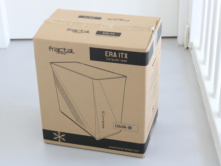Predám PC case zn. Fractal Design Era ITX Silver – White Oak - 2